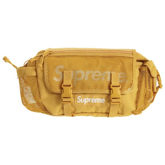 Supreme SS20 Mesh Waist Bag Gold - Picture 2 of 4